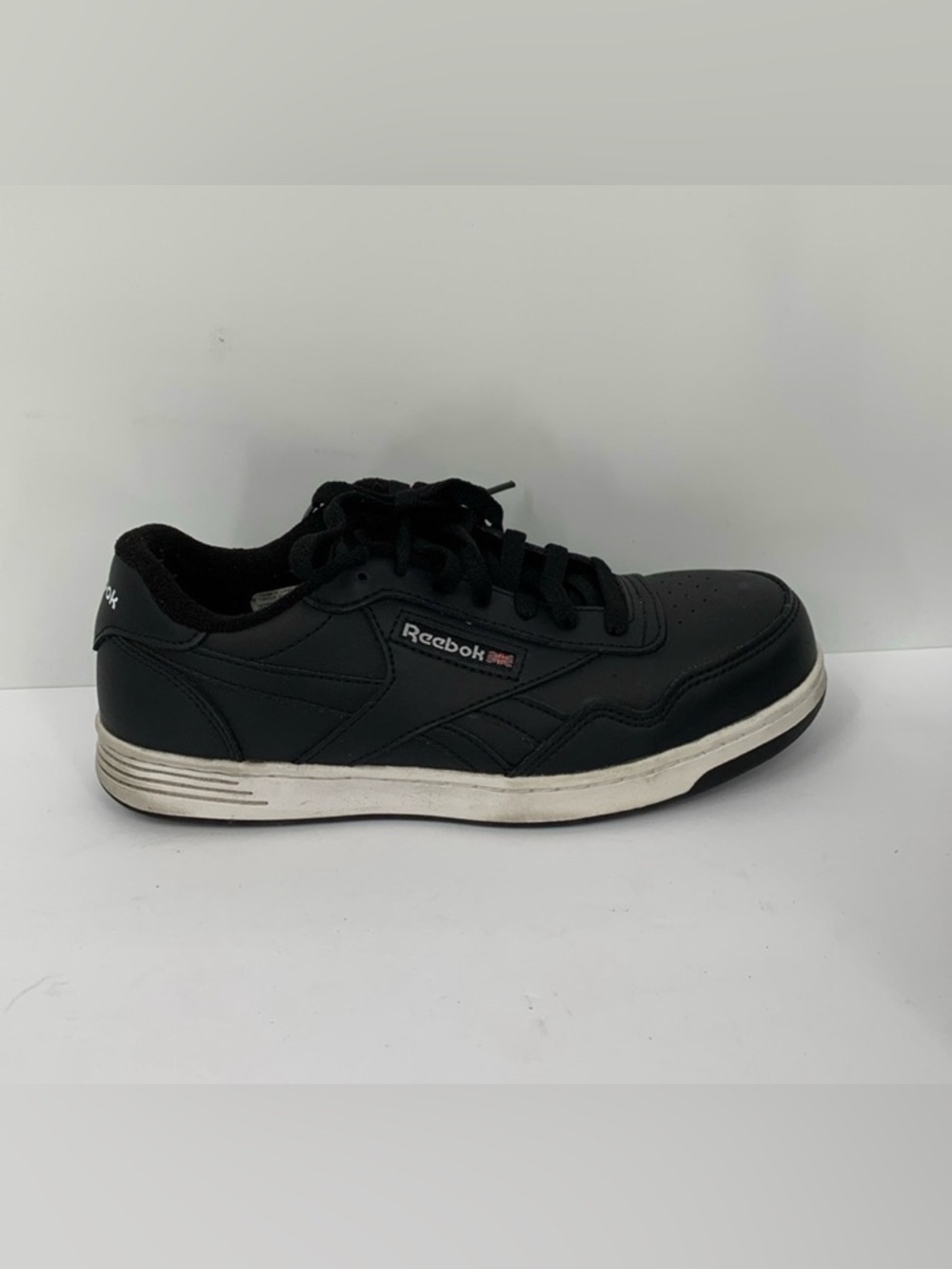 Reebok Protalus club memt work sneaker shoe leather composite safety toe women 8